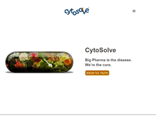 Tablet Screenshot of cytosolve.com
